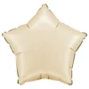 Folieballong Stjärna Satin Cream
