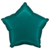 Folieballong Stjärna Satin Emerald Green