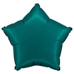 Folieballong Stjärna Satin Emerald Green
