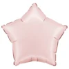 Folieballong Stjärna Satin Pastel Pink