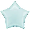 Folieballong Stjärna Satin Pastel Blue