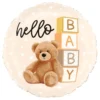 Folieballong Teddybjörn Hello Baby