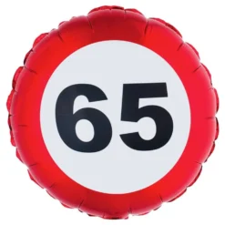 Folieballong Trafikskylt 65