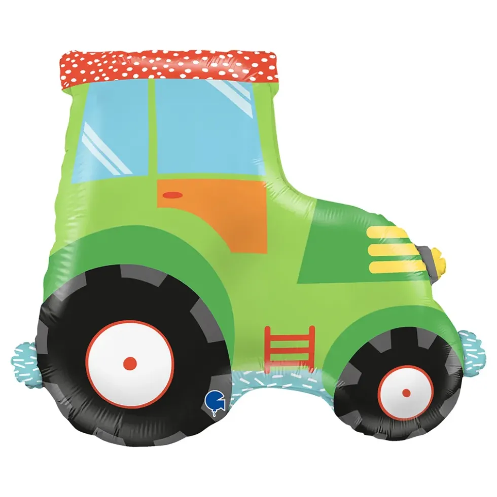 Folieballong Traktor