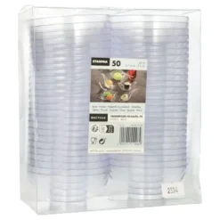 Formar Fingerfood Rund Transparent