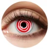 Färgade Linser Red Spiral