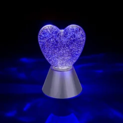 Färgskiftande Lampa Hjärta Glittrande