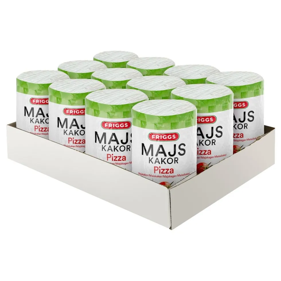 Friggs Majskakor Pizza Storpack