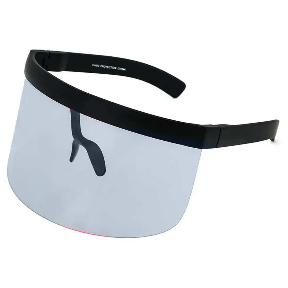 Futuristiska Glasögon Silver