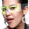 Futuristiska LED-glasögon