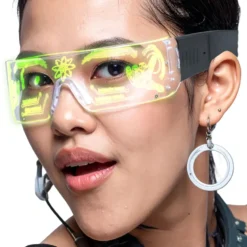 Futuristiska LED-glasögon