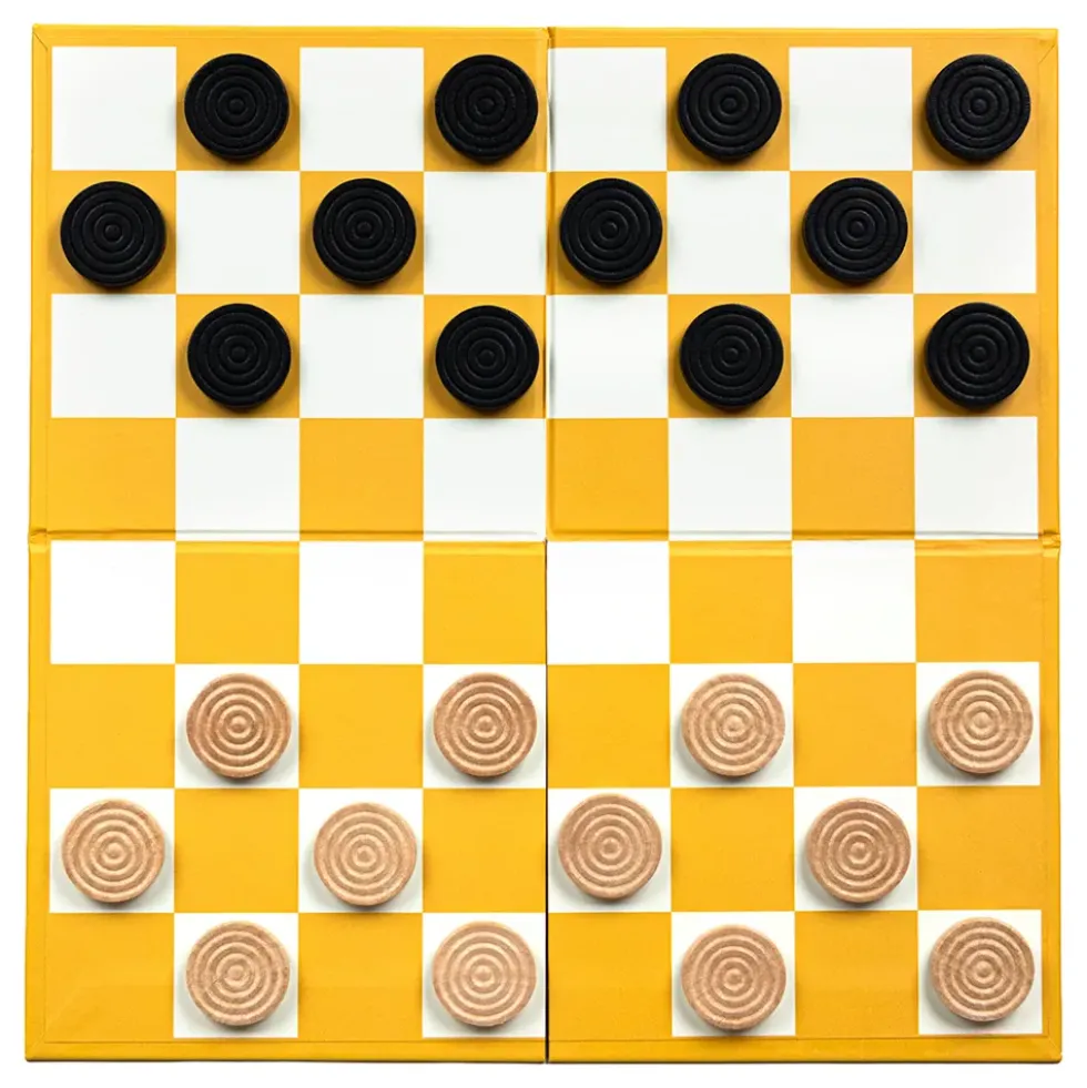 Game In A Book Checkers