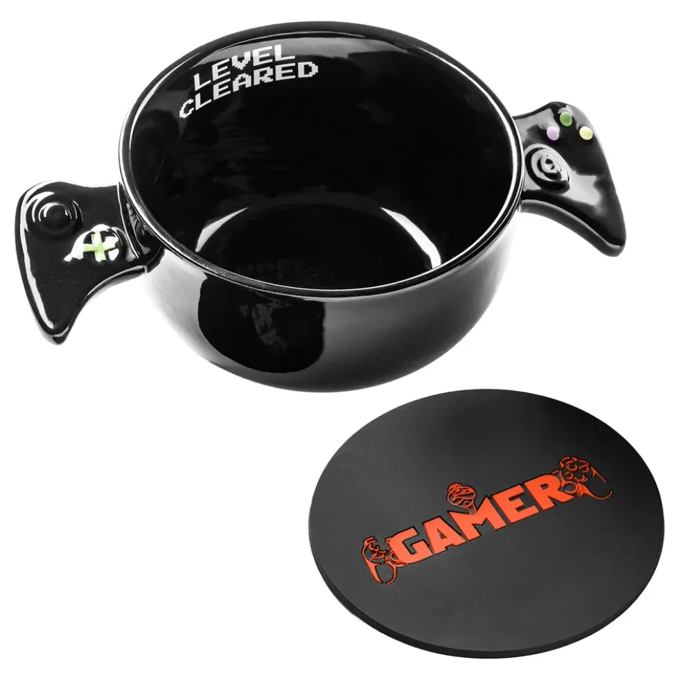 Gamerskål med Underlägg