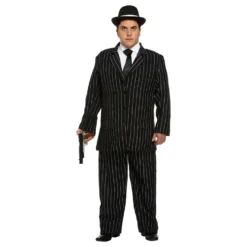 Gangster Boss Plus-size Maskeraddräkt
