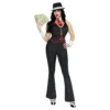Gangster Catsuit Deluxe Maskeraddräkt