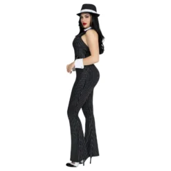 Gangster Catsuit Deluxe Maskeraddräkt