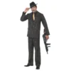 Gangster Svart Maskeraddräkt