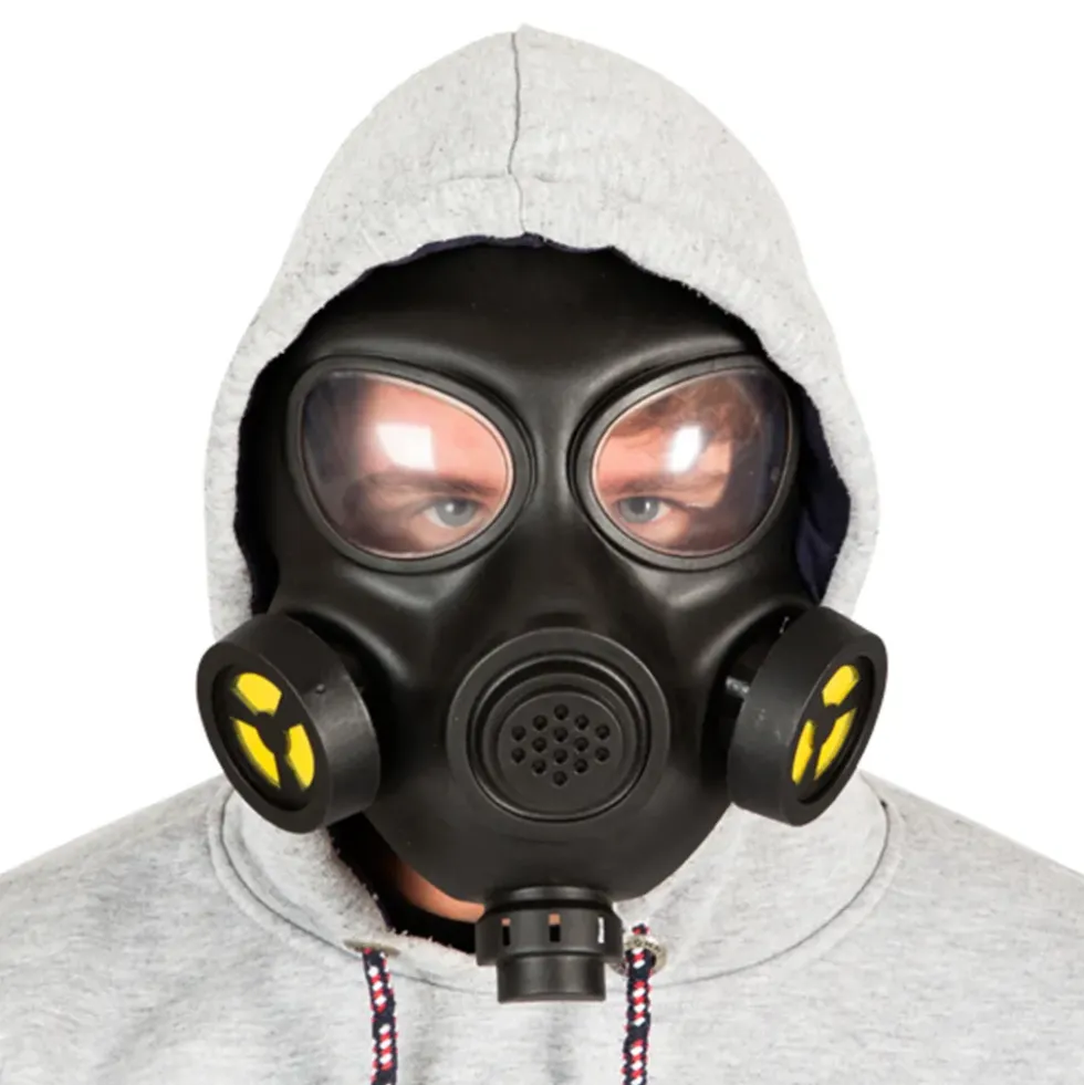 Gasmask Svart