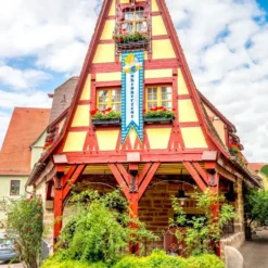 Gatubanderoll Hängande Oktoberfest