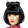 Geisha Svart Peruk
