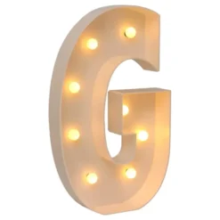 Gigantiska Bokstäver med LED-Lampor
