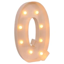 Gigantiska Bokstäver med LED-Lampor