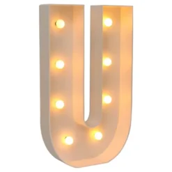 Gigantiska Bokstäver med LED-Lampor