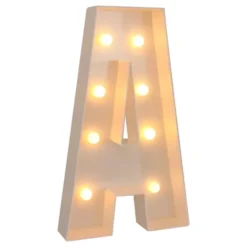 Gigantiska Bokstäver med LED-Lampor
