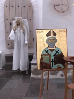 Gigantiska Vingar Vita