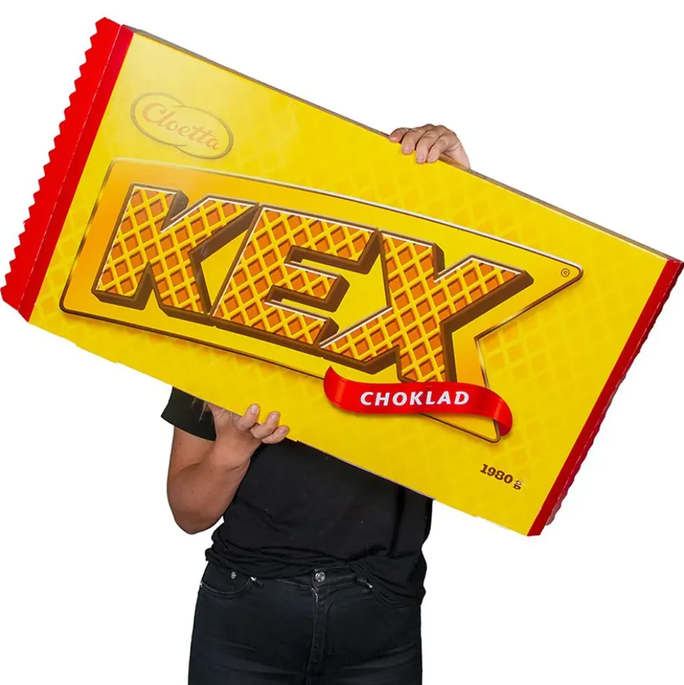 Gigantisk Choklad Kexchoklad