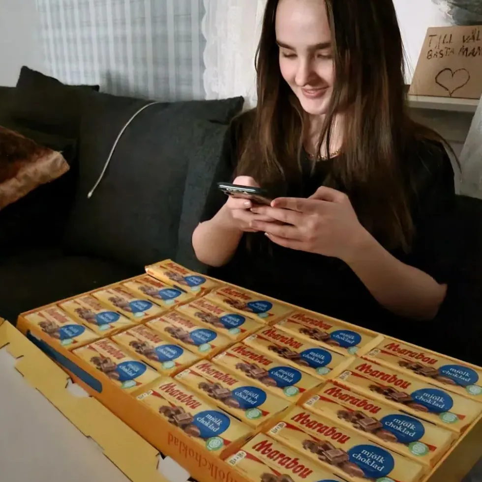 Gigantisk Choklad Marabou