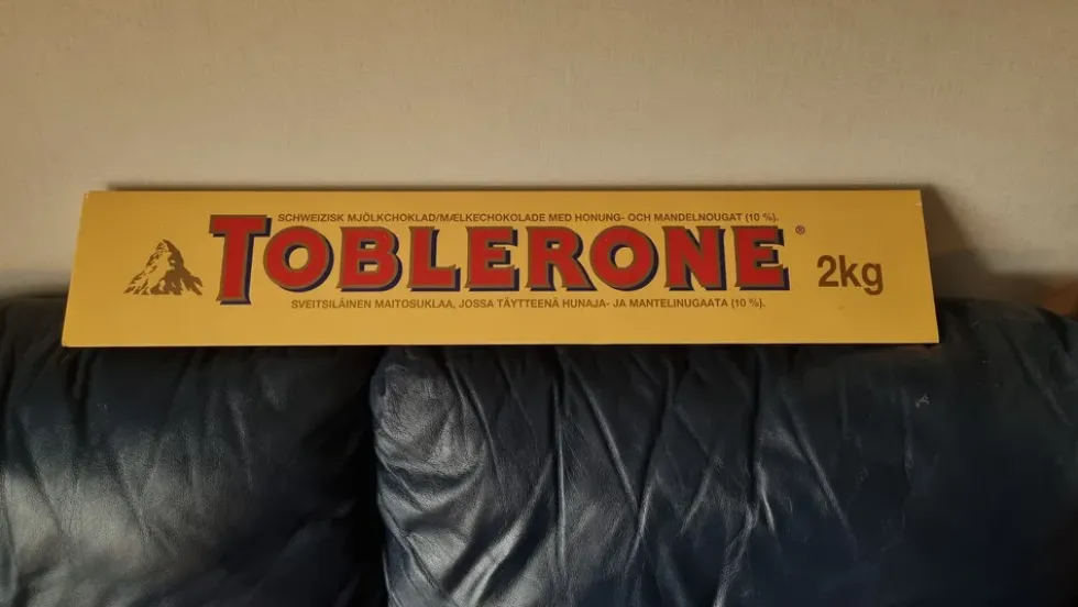 Gigantisk Choklad Toblerone