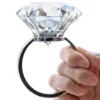 Gigantisk Diamantring