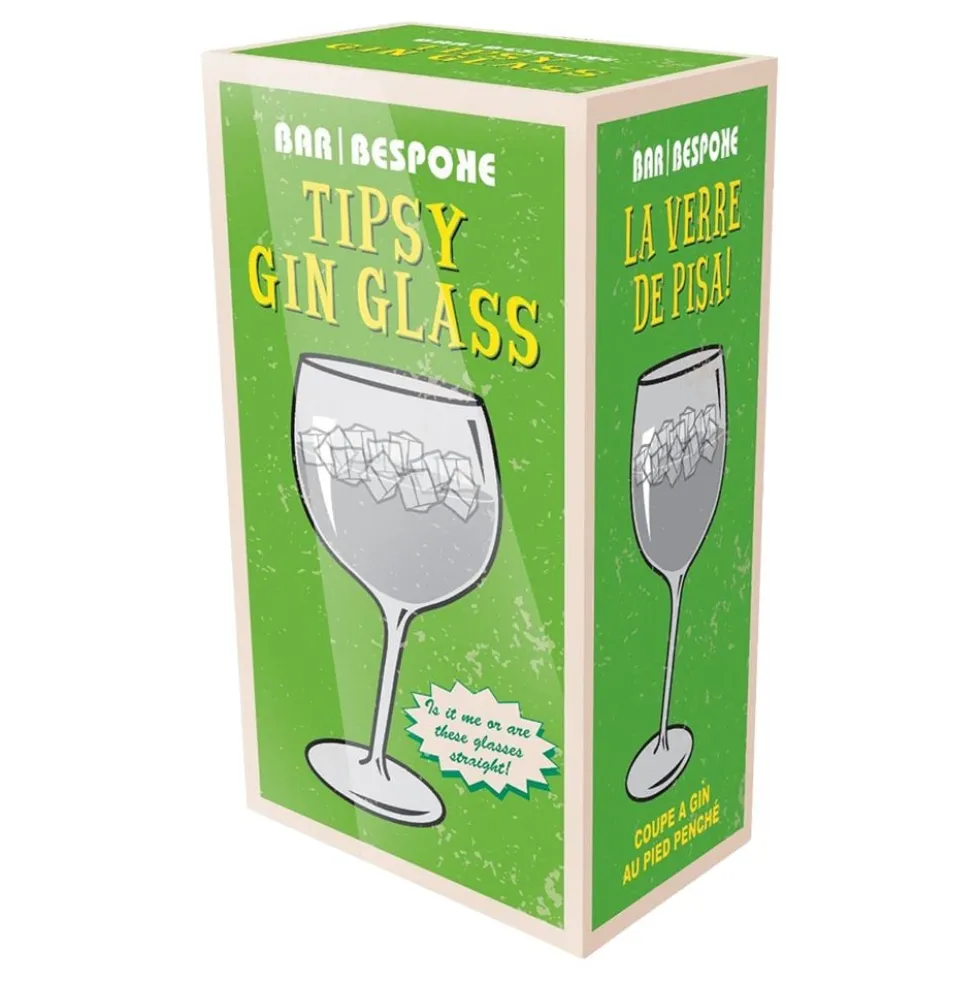 Gigantiskt Gin & Tonic Glas Tipsy