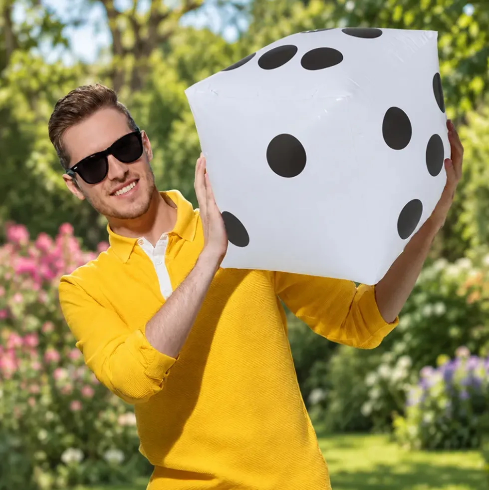 Gigantisk Tärning Uppblåsbar