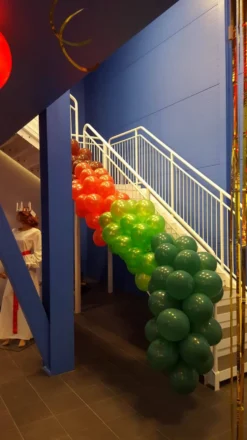 Girlangband för Ballonger