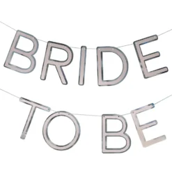 Girlang Bride to Be Silver