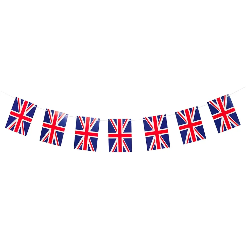 Girlang Brittiska Flaggan
