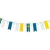 Girlang Flaggor och Champagneglas DIY