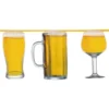 Girlang med Ölglas
