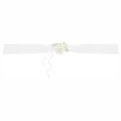 Girlang Organza Krämvit