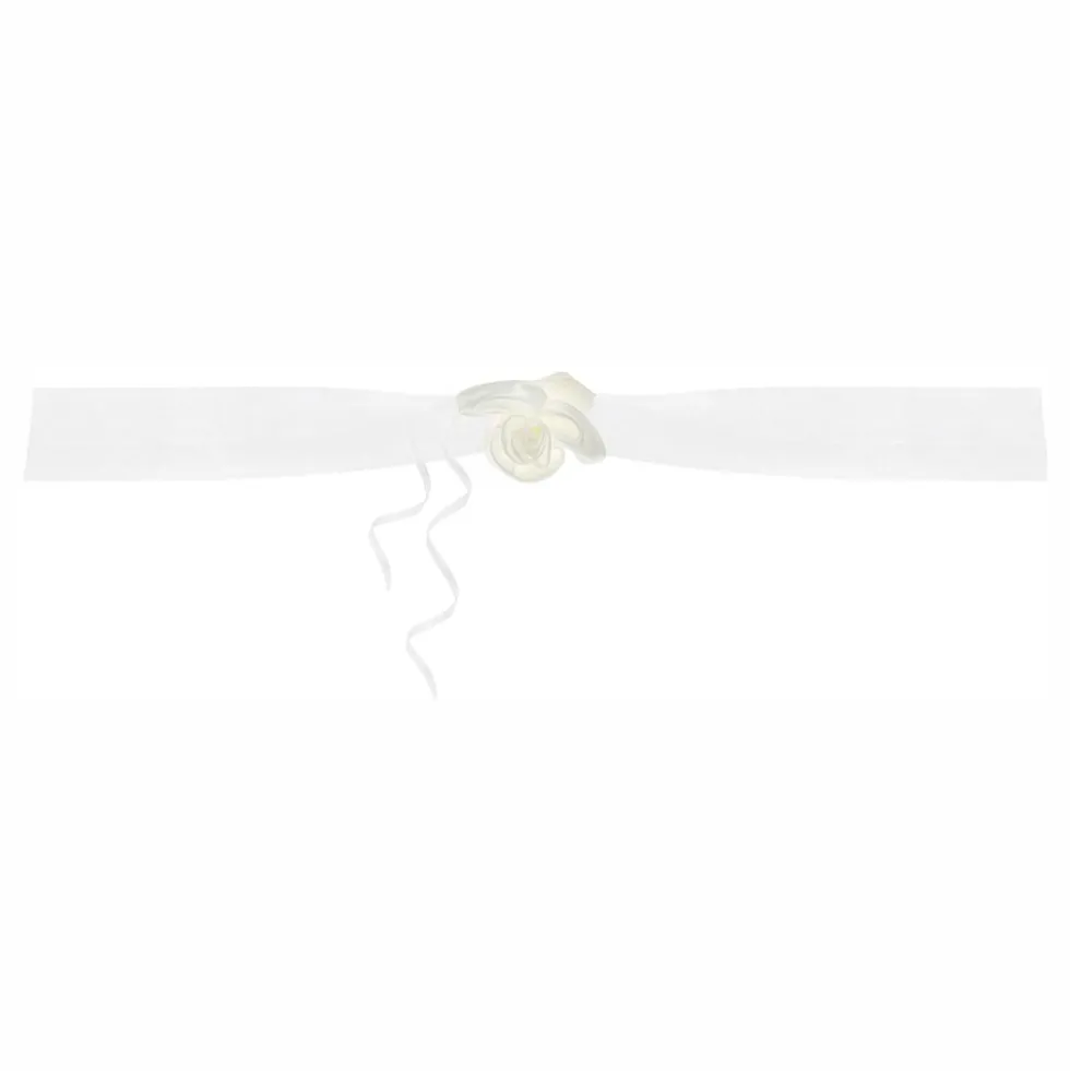 Girlang Organza Krämvit