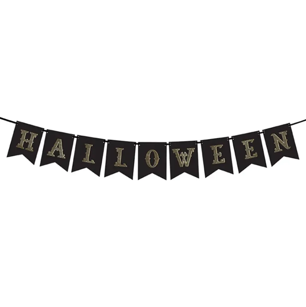Girlang Svart Halloween