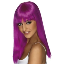 Glamourama Neonmagenta Peruk