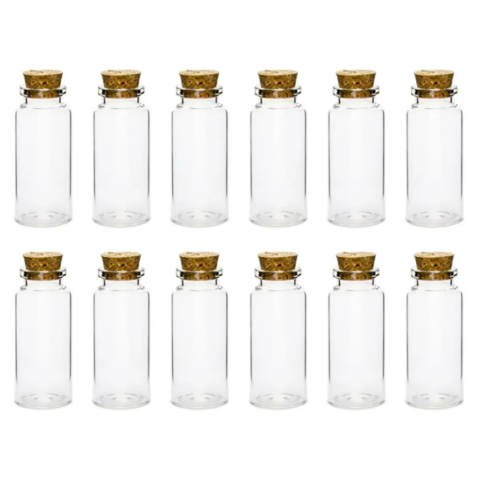 Glasflaska med Korklock