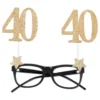 Glasögon 40 Guld