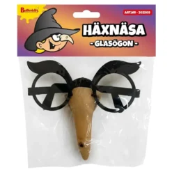 Glasögon med Häxnäsa