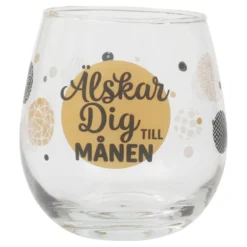 Glas Älskar Dig Till Månen