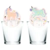 Glasmarkörer Unicorns & Rainbows