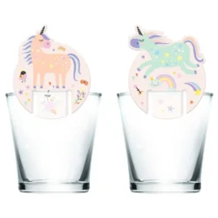 Glasmarkörer Unicorns & Rainbows